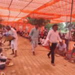 साई जी महाराज भंडारे का उत्साह कतारों में उमड़ी श्रद्धालुओं की भीड़