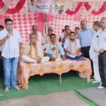 नगर पालिका का गंदा पानी रोकने के लिए कांग्रेस का क्रमिक अनशन, संक्रमण का बढ़ रहा है खतरा