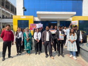 एनएसएस सात दिवसीय विशेष शिविर : चतुर्थ दिवस पर ‘स्वच्छ भारत–स्वस्थ भारत’ अभियान