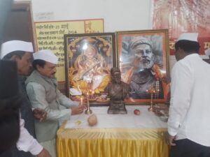 मराठा – सर्राफा एसोसिएशन ने धूमधाम से मनाई छत्रपति शिवाजी महाराज की जयंती