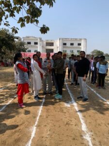 डी.पी. (स्नातकोत्तर)महाविद्यालय सहसवान में 14वें वार्षिक क्रीड़ा महोत्सव का शुभारंभ