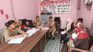 मिशन शक्ति टीम ने पति-पत्नी में चल रहे,मनमुटाव को कराया दूर