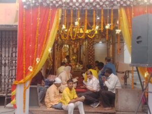 84 घंटा हनुमान मंदिर पर श्रद्धा पूर्वक हर्षोल्लास के साथ मनाया गया श्री बालाजी हनुमान बाबा का जन्म उत्सव