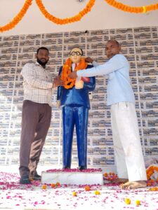 दहगवां के सोनबूढ़ी और ढेल गांव में बाबा साहेब की 135वीं जयंती धूमधाम से मनाई गई