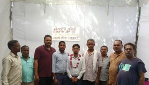 समीक्षा अधिकारी बनने पर गुड्डू बाल्मीकि का स्वागत