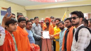 गौ सम्मान नगर में शांतिपूर्ण आह्वान ज्ञापन सोपा