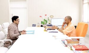 मुख्यमंत्री से मिले पूर्व विधायक कुशाग्र सागर, क्षेत्र की समस्याओं और विकास कार्यों पर हुई चर्चा