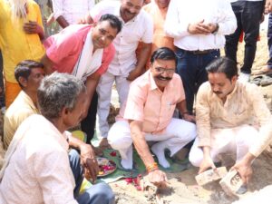 तपोसिद्ध मंदिर होगा भव्य पर्यटक स्थल, 76 लाख से सौंदर्यीकरण कार्य का शुभारंभ, विधायक ने किया भूमि पूजन।