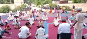 21 जून ‘विश्व योग दिवस’ पर जनपदवासियों के स्वास्थ्य संवर्धन का लिया संकल्प