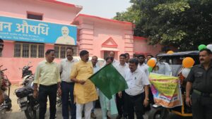 पल्स पोलियो जागरूकता अभियान रैली को सदर विधायक ने दिखाई हरी झंडी