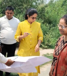 मुख्यमंत्री के प्रस्तावित दौरे को लेकर तैयारियां तेज, बीडीए उपाध्यक्ष सौम्या पांडे ने रुद्रा वनम सेंट्रल पार्क का किया निरीक्षण..