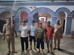स्कॉर्पियो की टक्कर से गाय की मौत, डॉक्टर से हाथापाई के मामले में चार गिरफ्तार